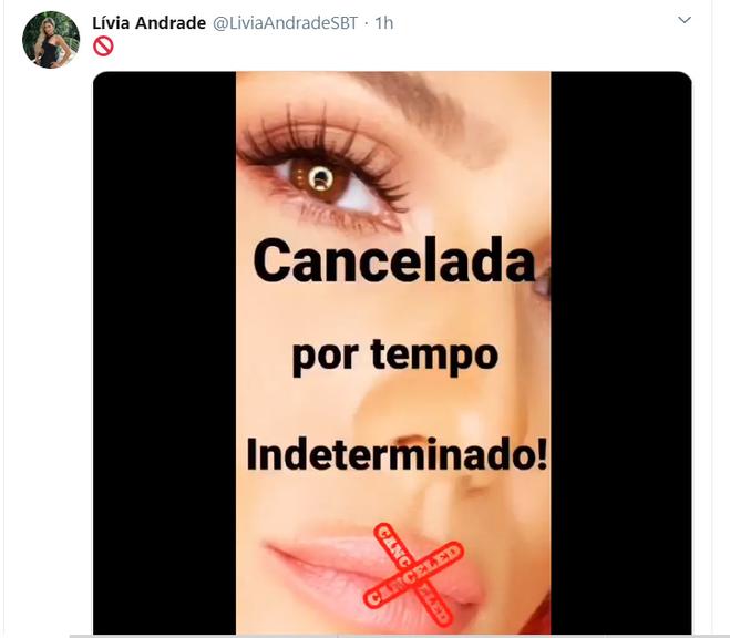Lívia Andrade é afastada do Fofocalizando sem explicações