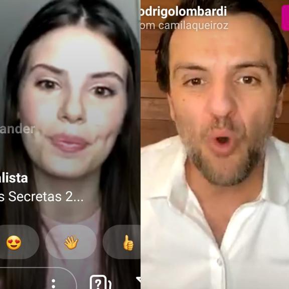 Rodrigo Lombardi e Camila Queiroz relembram cenas em 'Verdades Secretas' 