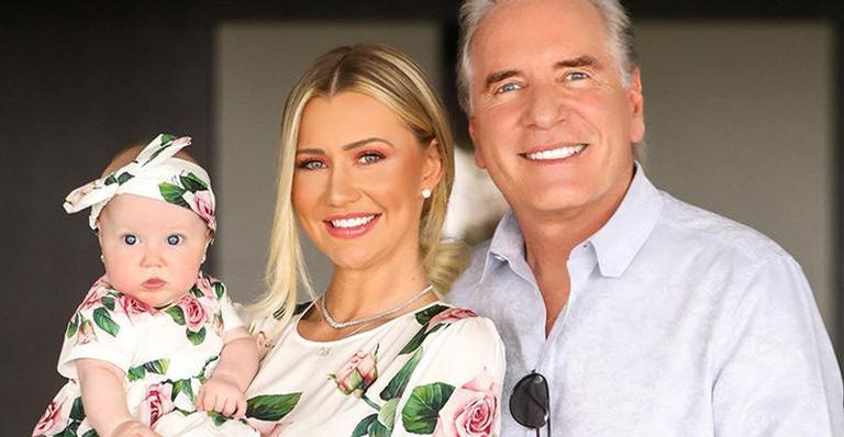 Vicky, Ana Paula Siebert e Roberto Justus - Reprodução/Instagram