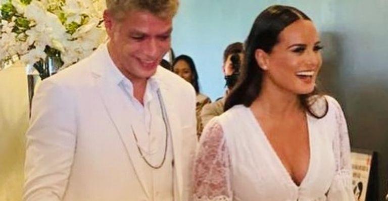 Fabio Assunção se casou com Ana Verena em outubro