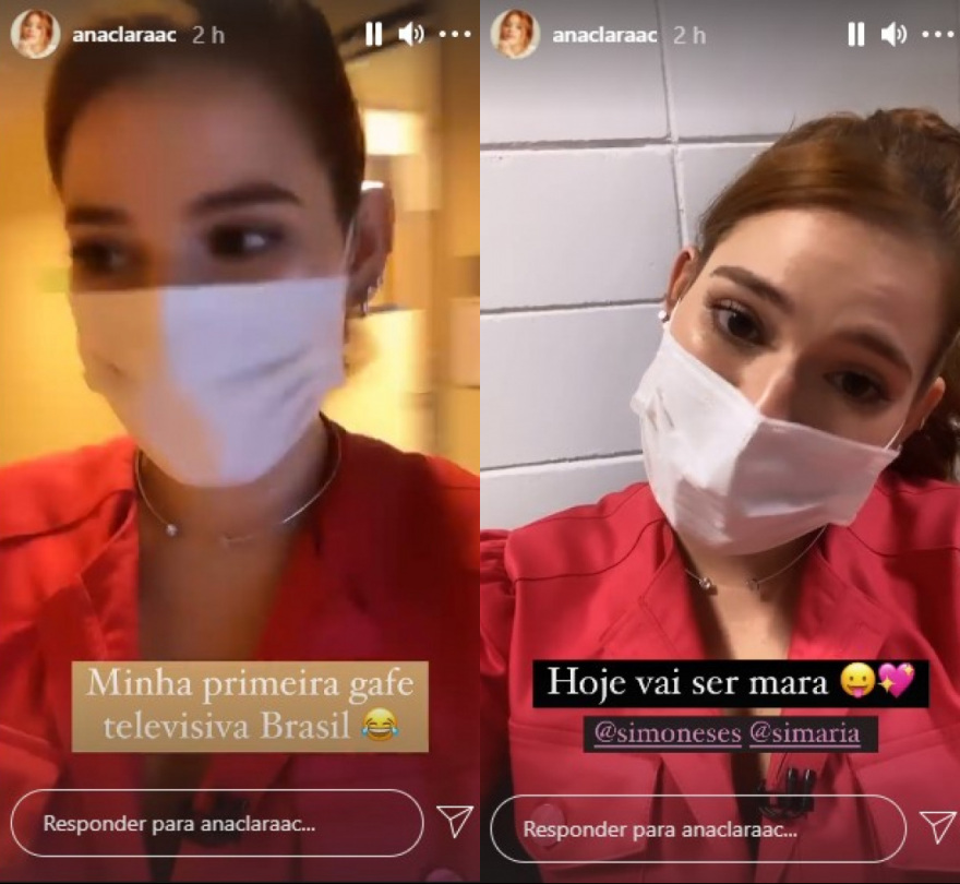 BBB21: Ana Clara comete gafes ao anunciar show de Simone e Simaria 