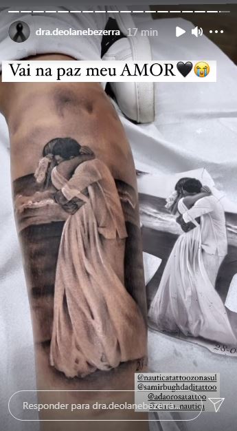 Deolane Bezerra faz tatuagem em homenagem ao MC Kevin