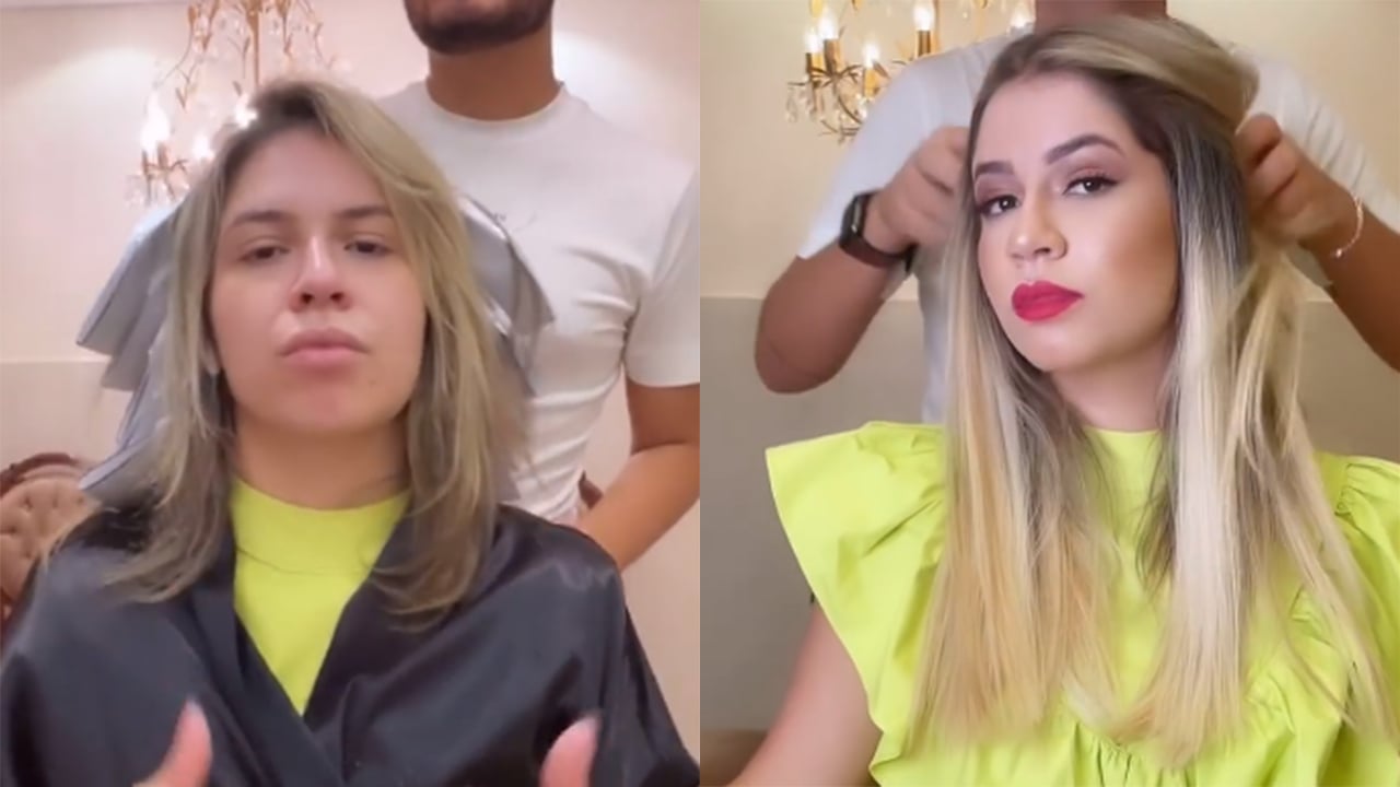Marília Mendonça mostra seu novo cabelo