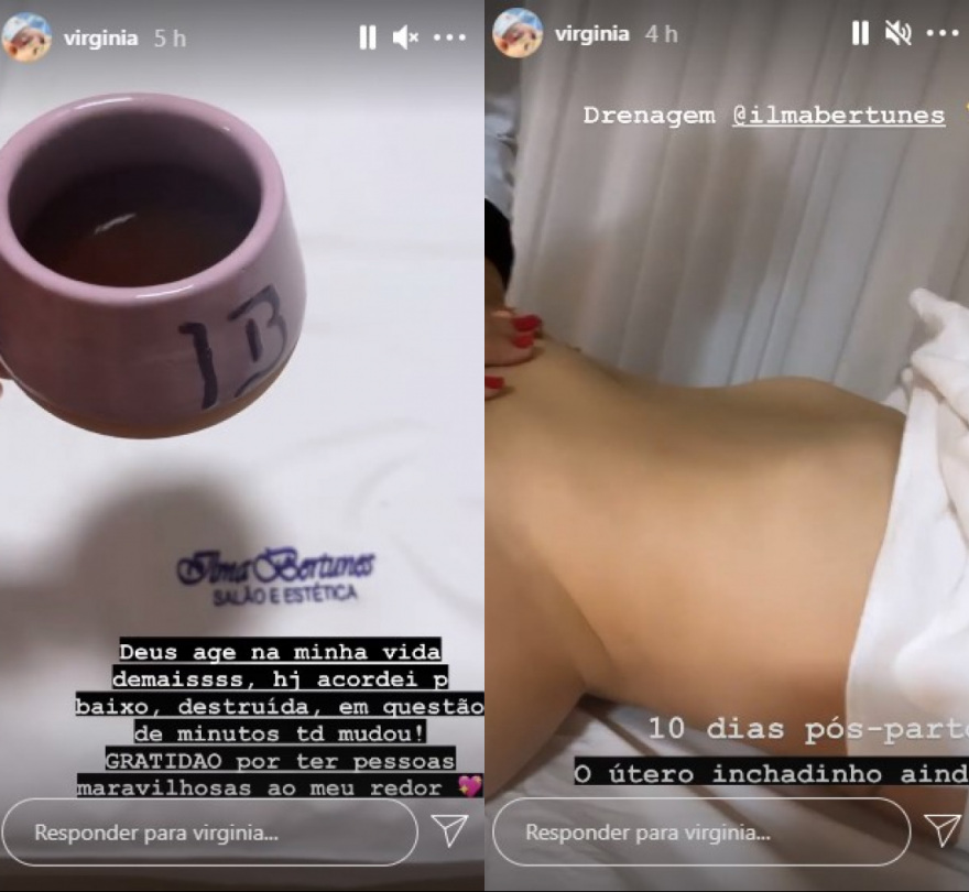 Virgínia Fonseca mostra barriga 10 dias após dar à luz