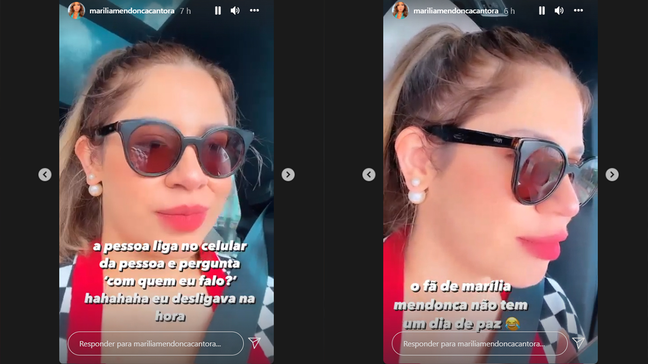 Marília Mendonça apareceu nos stories do Instagram pouco antes de sua morte em uma queda de avião