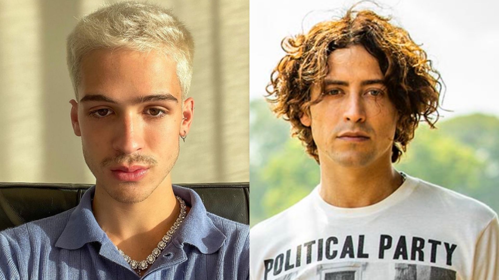 João Guilherme e Jesuita Barbosa. Foto: Reprodução/Instagram e Globo / João Miguel Júnior