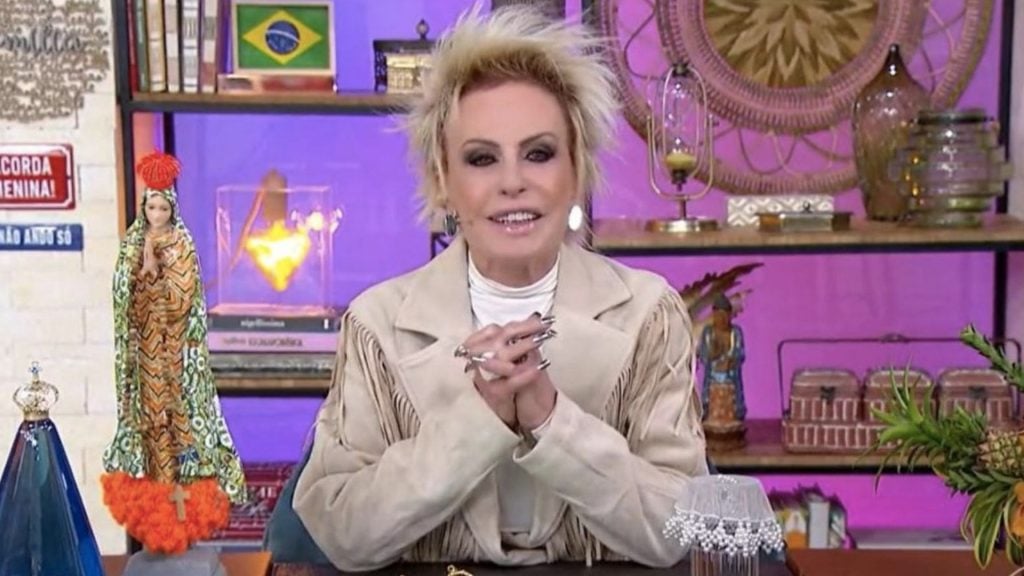 Ana Maria Braga no programa 'Mais Você' (Reprodução/TV Globo)