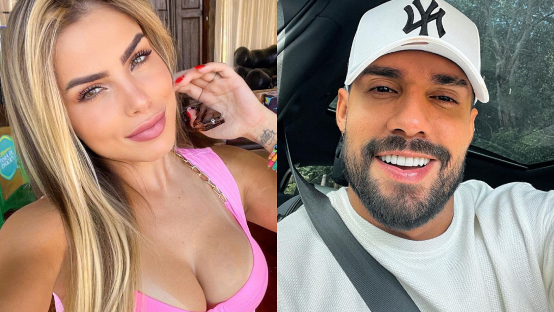 Erika Schneider e Bil Araújo