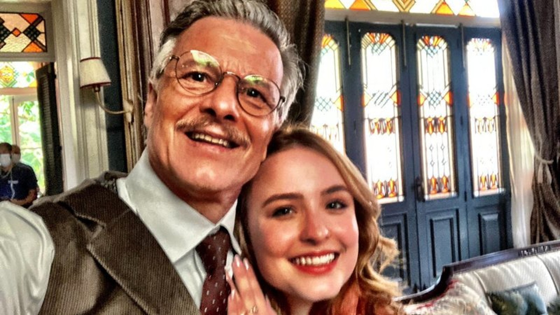 Marcello Novaes e Larissa Manoela (Reprodução/Instagram)