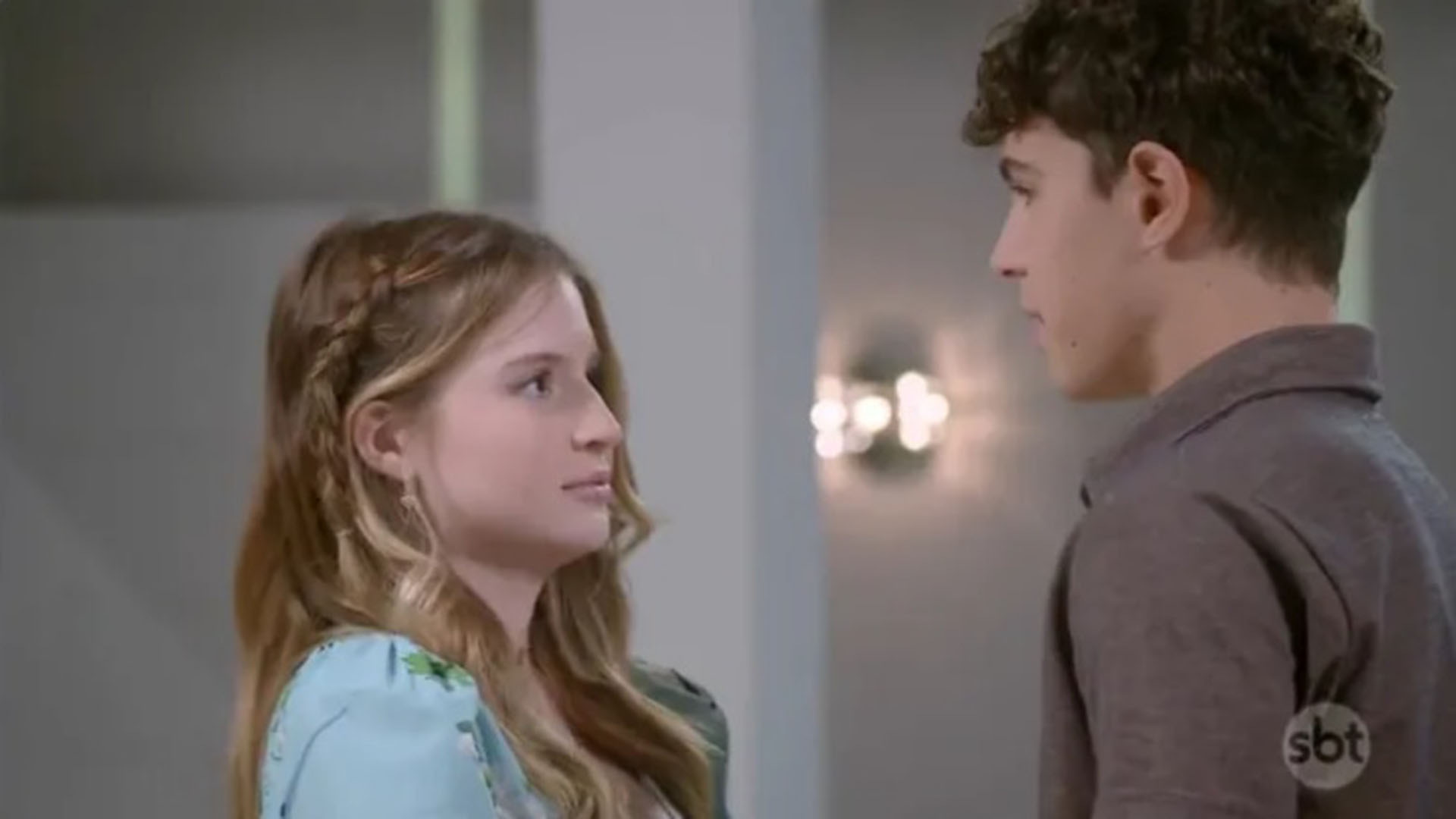 Poliana (Sophia Valverde) em Poliana Moça (Divulgação/SBT)