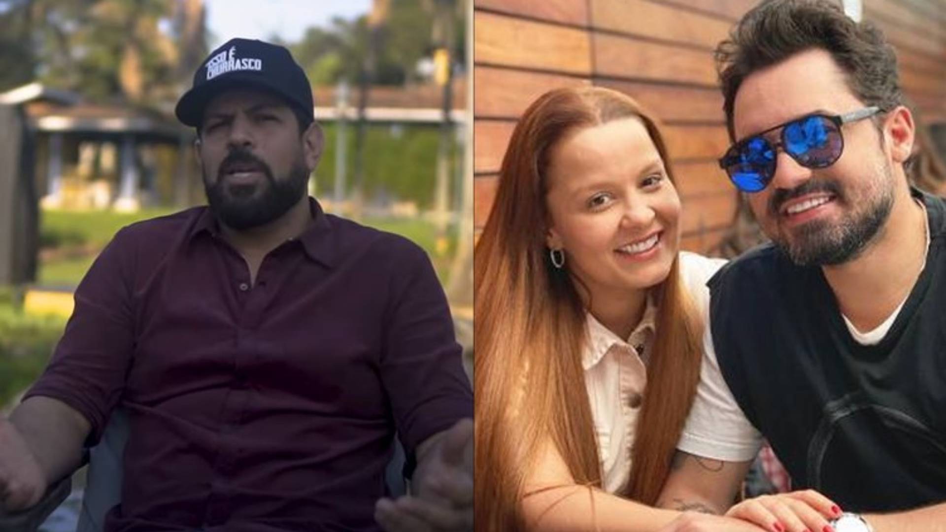 Sorocaba, Fernando e Maiara - Crédito: Reprodução/ Instagram/ Youtube