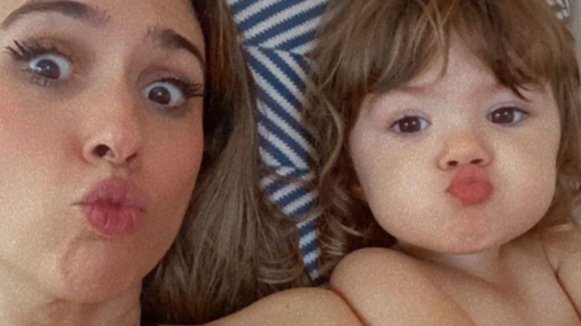Tata Werneck e filha, Clara Maria