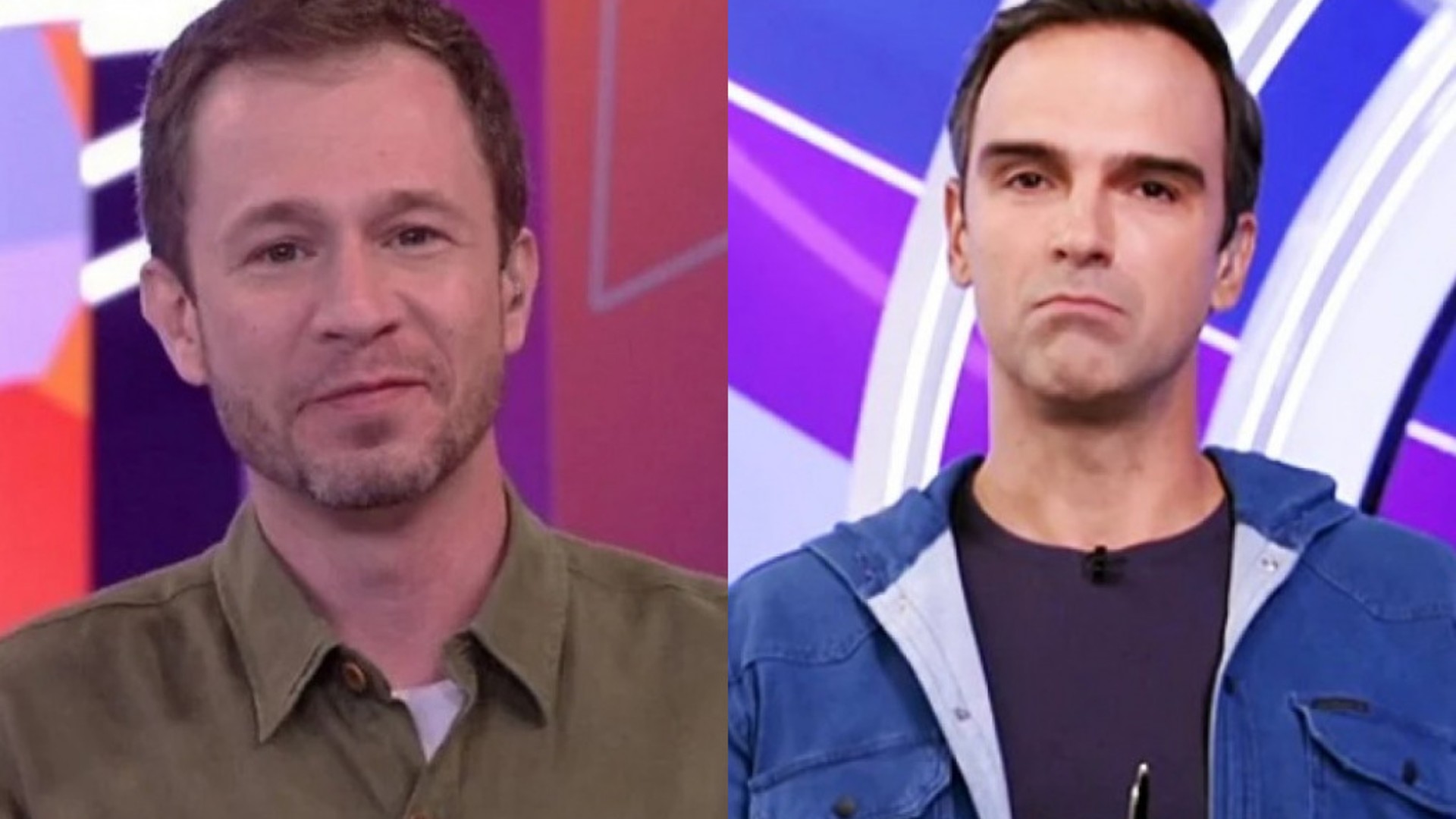 Tiago Leifert e Tadeu Schmidt