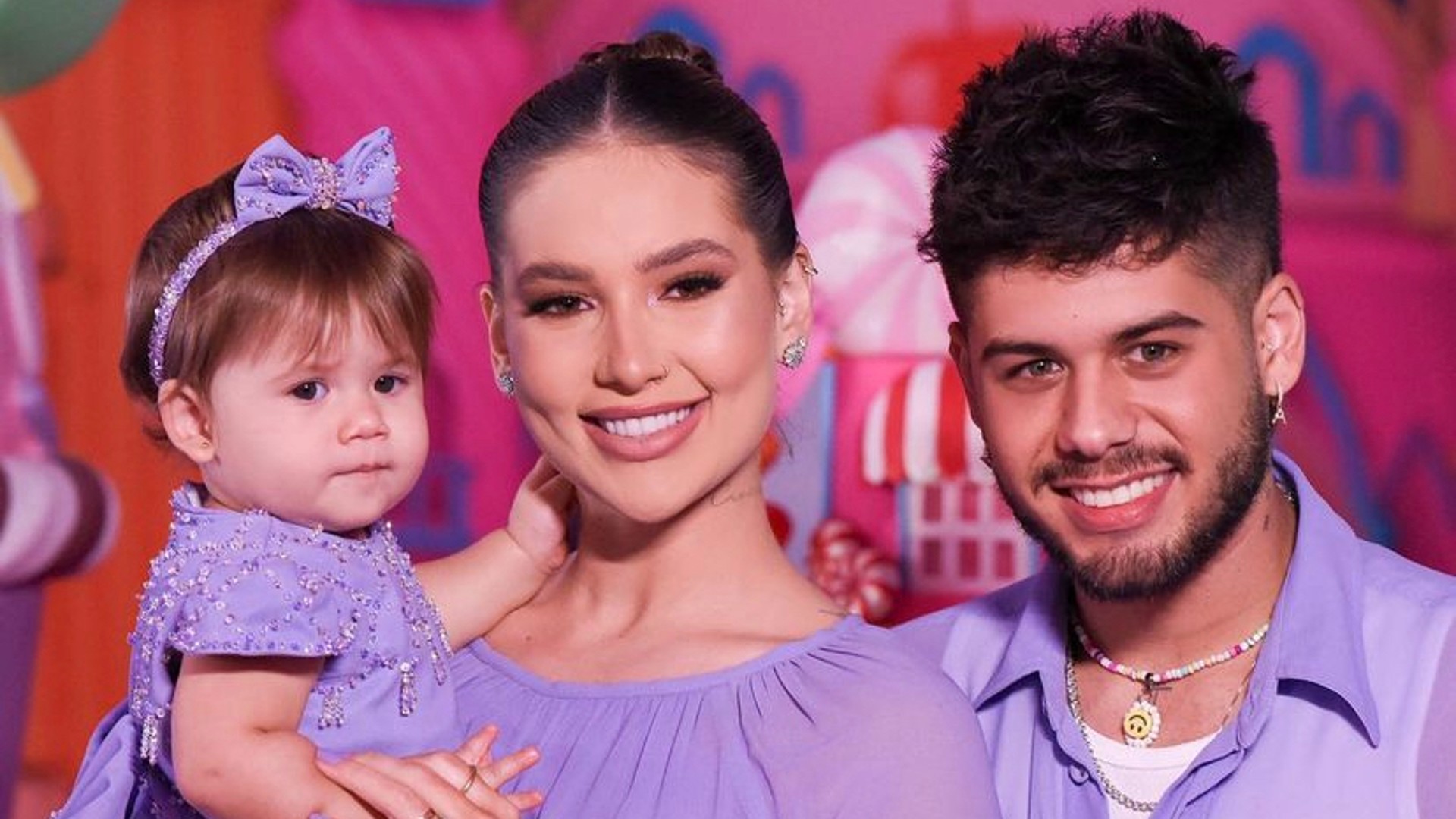 Virginia Fonseca e Zé Felipe celebram um ano da filha, Maria Alice (Créditos: Reprodução/Instagram)