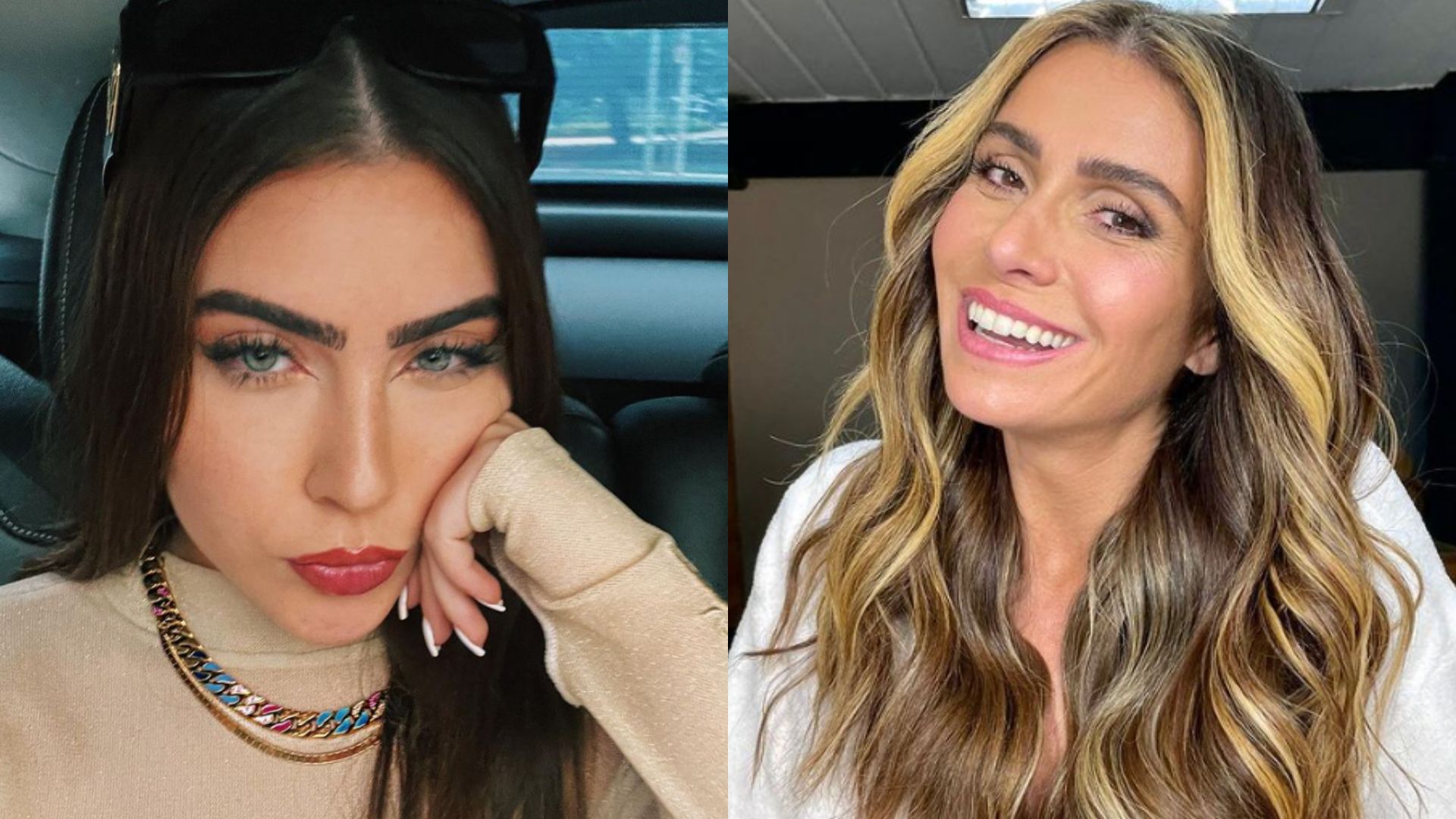 Jade Picon e Giovanna Antonelli. Reprodução/Instagram