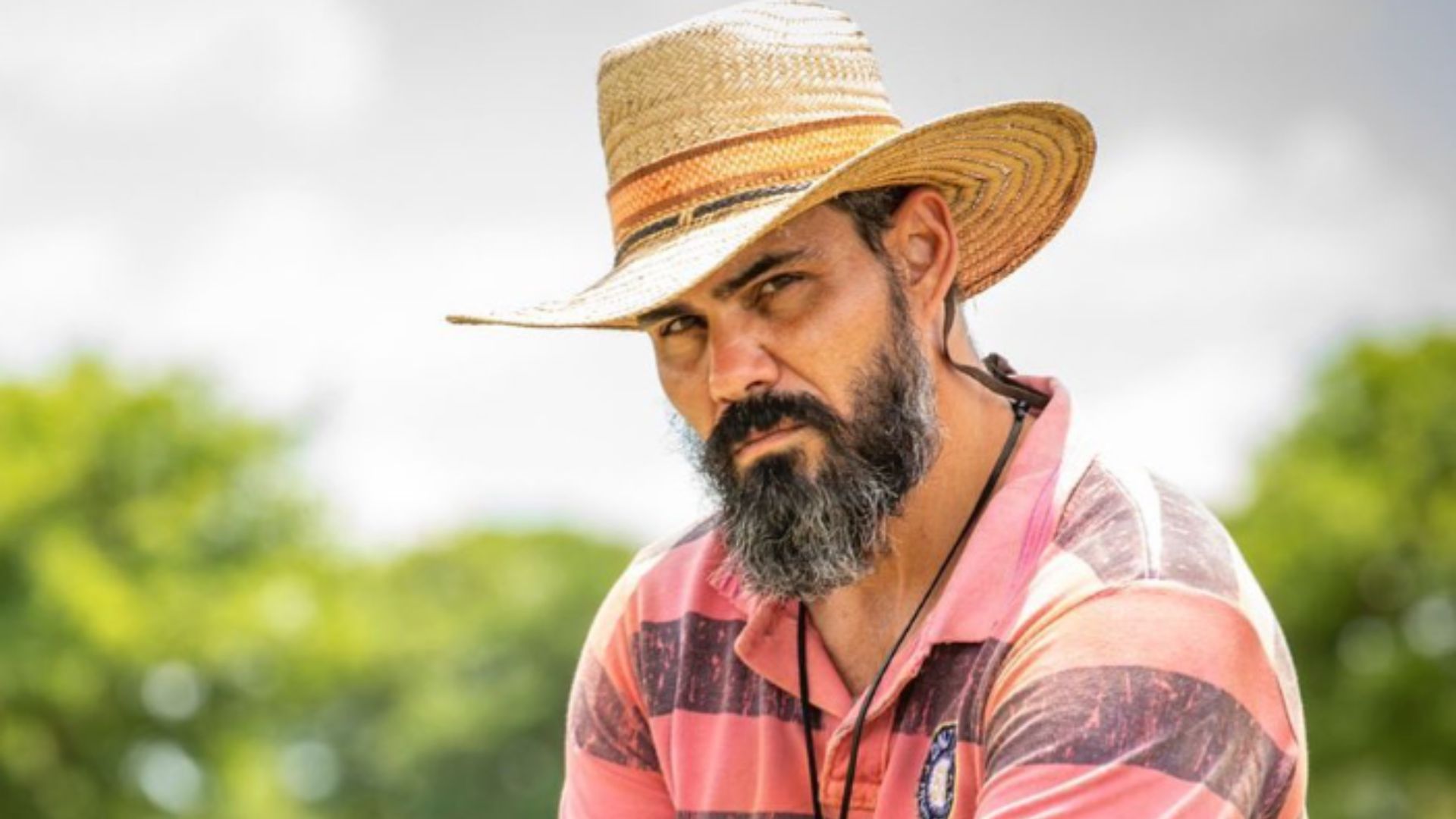 Juliano Cazarré, o Alcides de 'Pantanal'. Foto: TV GLobo