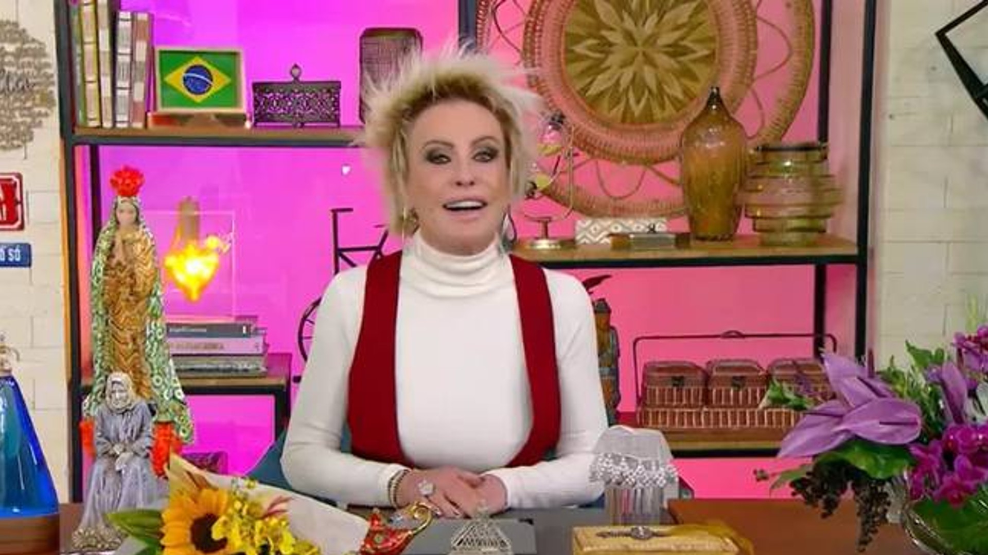 Ana Maria Braga no "Mais Você"