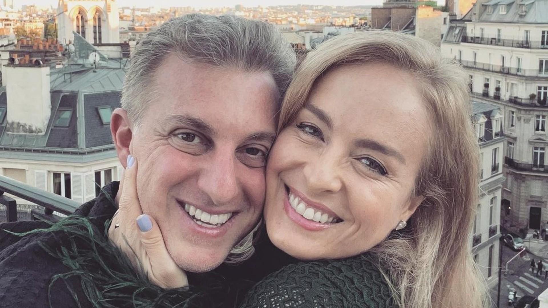 Luciano Huck e Angélica