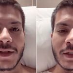 Arthur Aguiar fala após realizar cirurgias (Reprodução/Instagram)