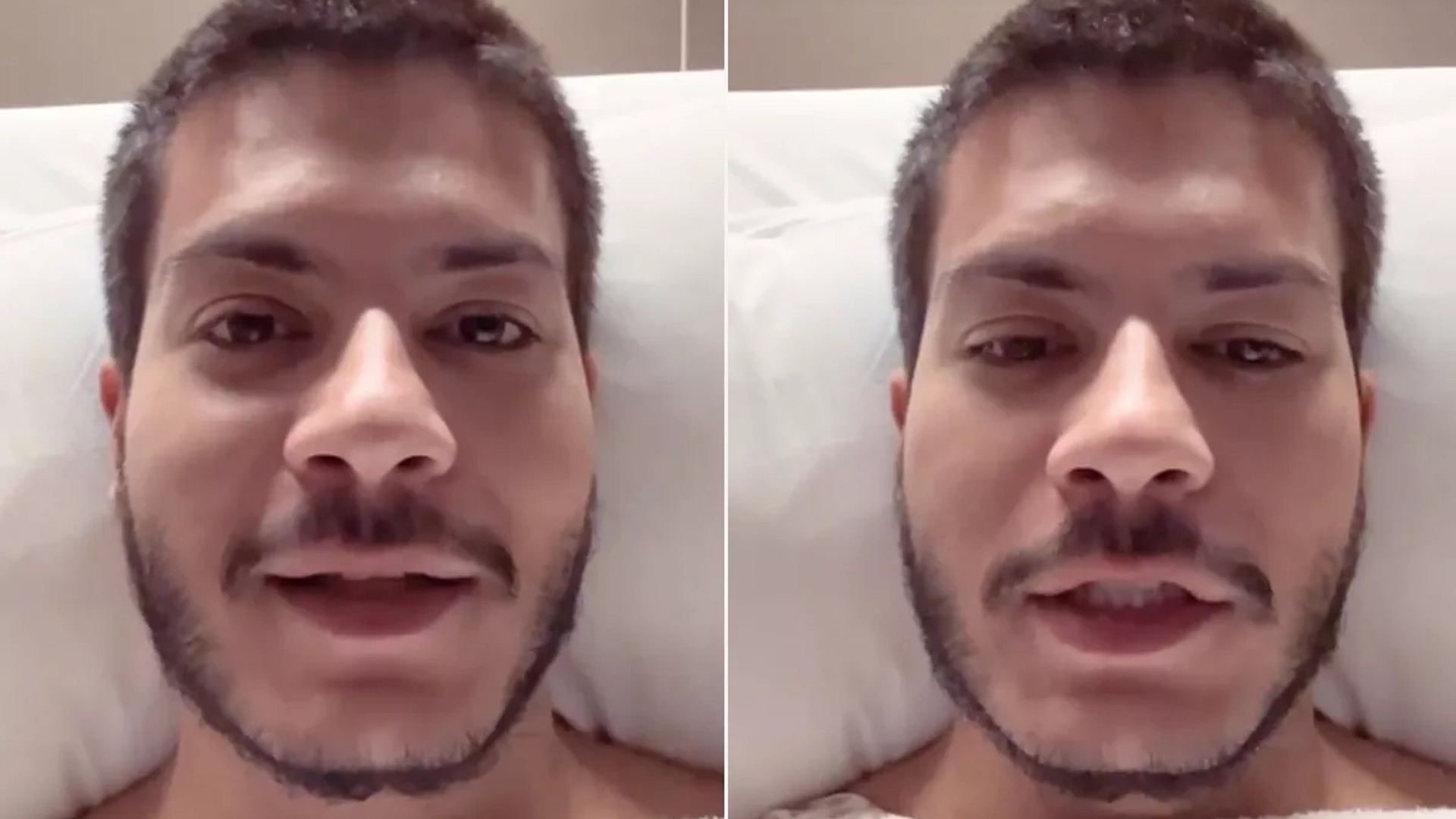 Arthur Aguiar fala após realizar cirurgias (Reprodução/Instagram)