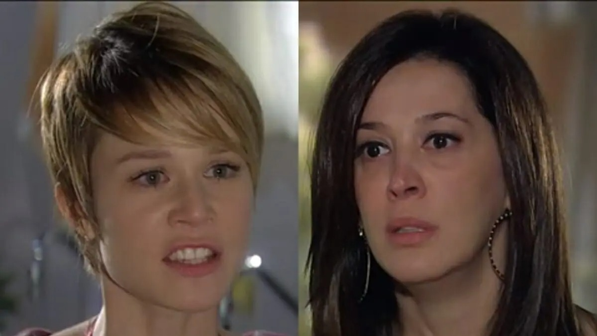 Lara (Mariana Ximenes) e Donatela (Claudia Raia) - Créditos: Reprodução/ Globo