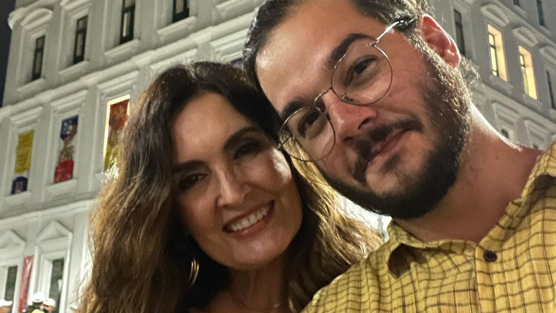 Fátima Bernardes e Túlio Gadêlha