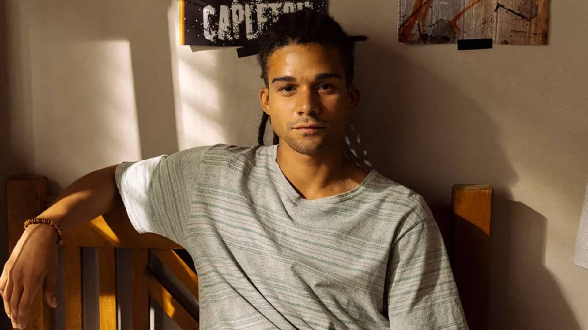 Marcelo ( Lucas Leto ) em 'Pantanal' — Foto: Globo