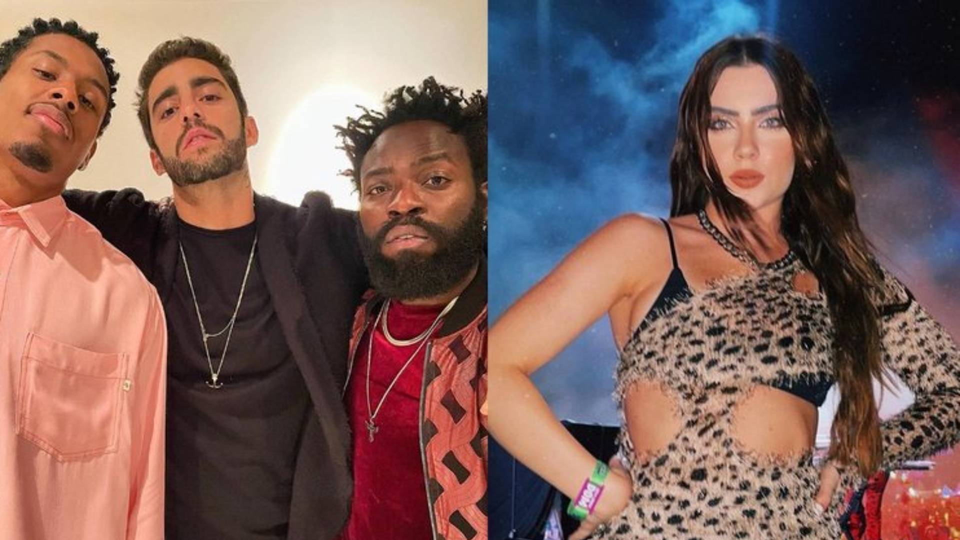 Paulo André, Jade Picon, Pedro Scooby e Douglas Silva - Crédito: Reprodução/ Instagram