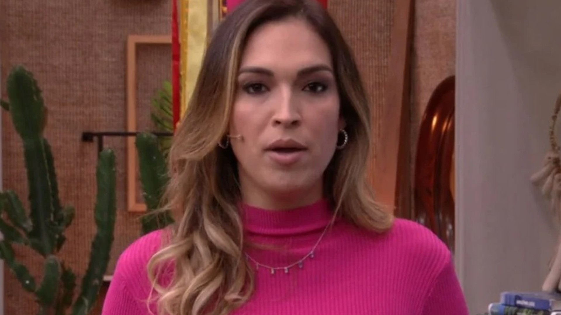 Talitha Morete no programa "É de Casa"