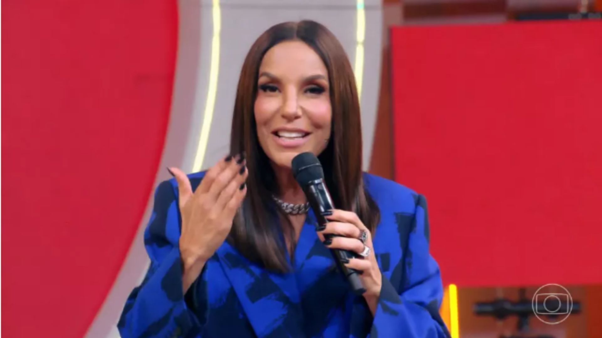 Ivete Sangalo no 'Pipoca da Ivete'. Reprodução/TV Globo