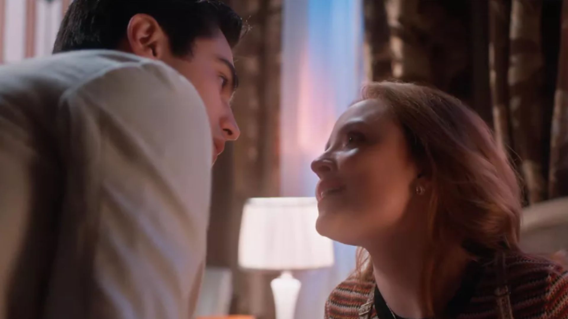 Joaquim (Danilo Mesquita) e Isadora (Larissa Manoela) em 'Além da Ilusão'. Foto: TV Globo