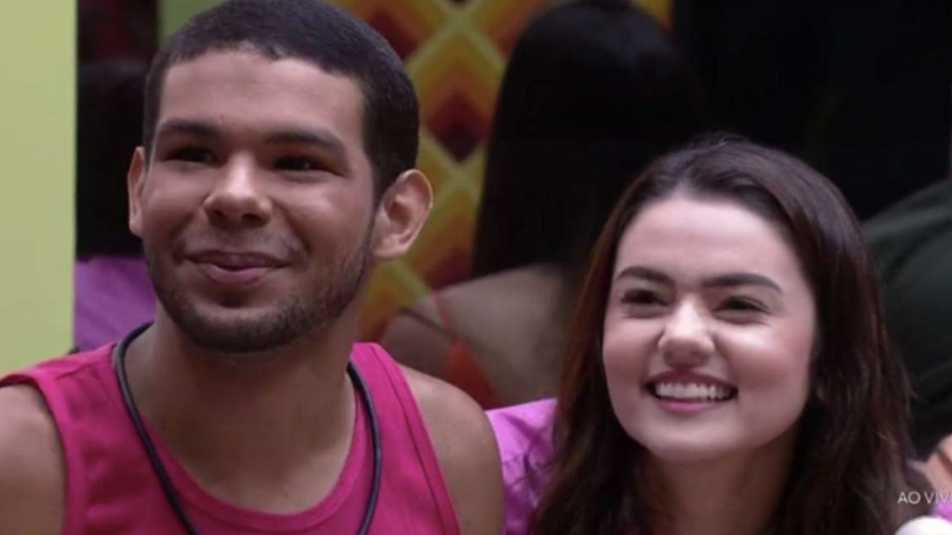 Vyni e Eslovênia no BBB 22. Reprodução/TV Globo