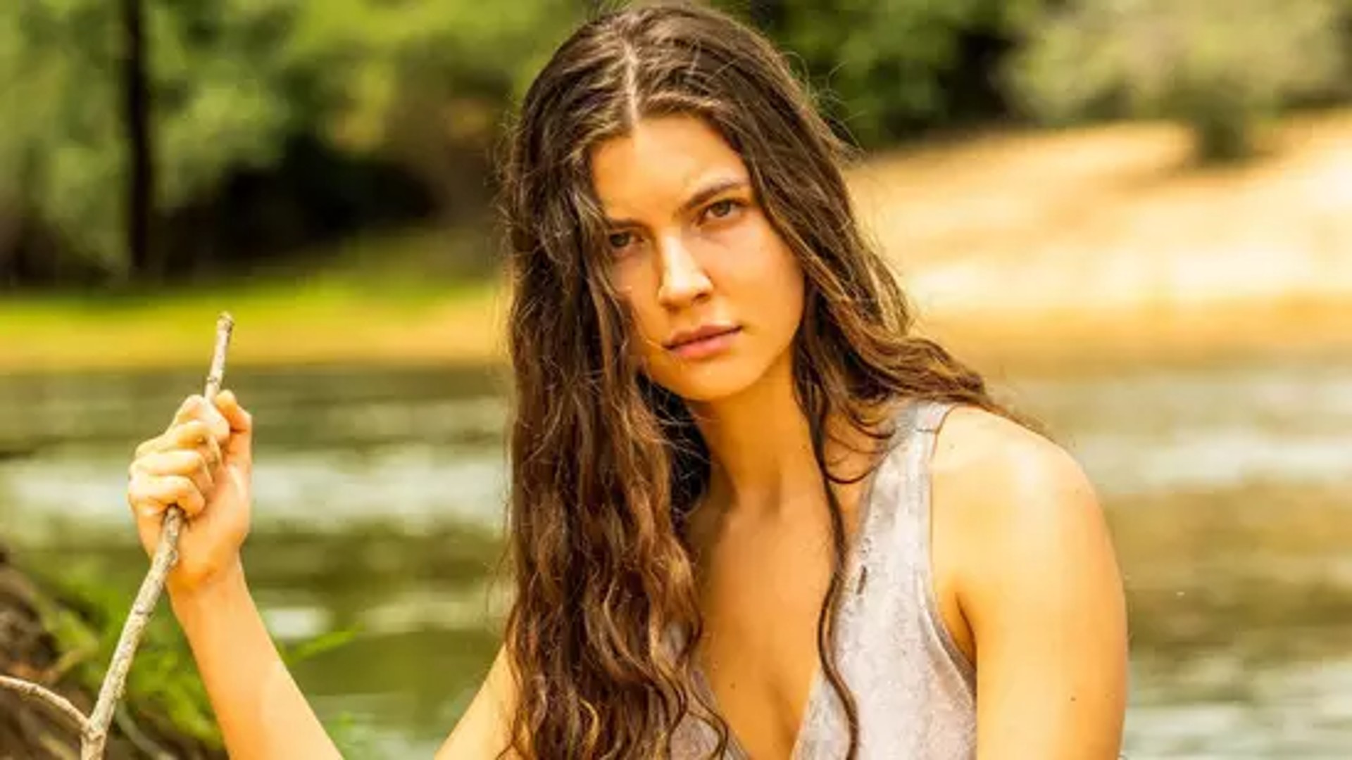 Juma Marruá (Alanis Guillen) em 'Pantanal' (Foto: Globo/João Miguel Júnior)