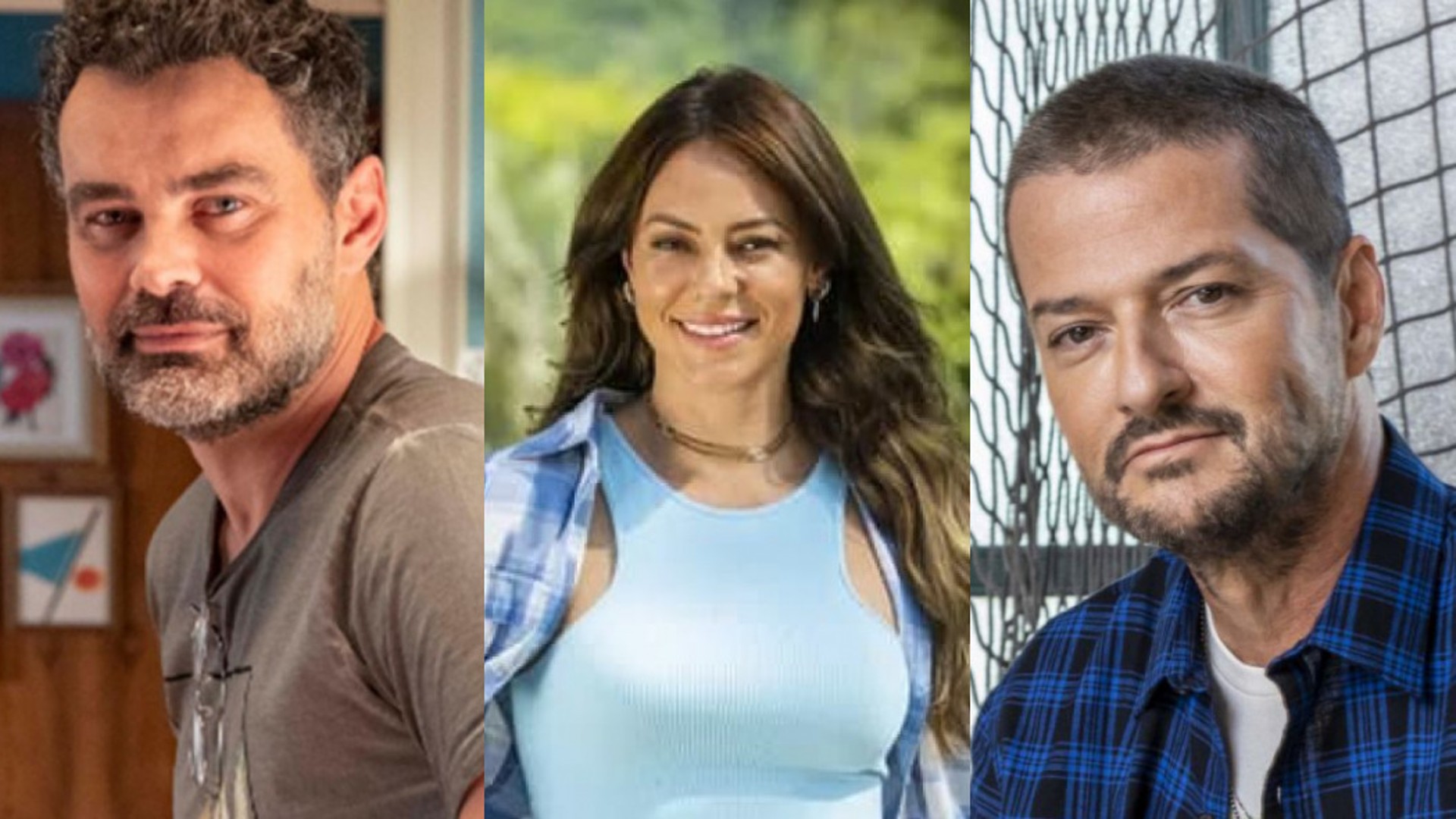 Alfredo, Pat e Moa em "Cara e Coragem"