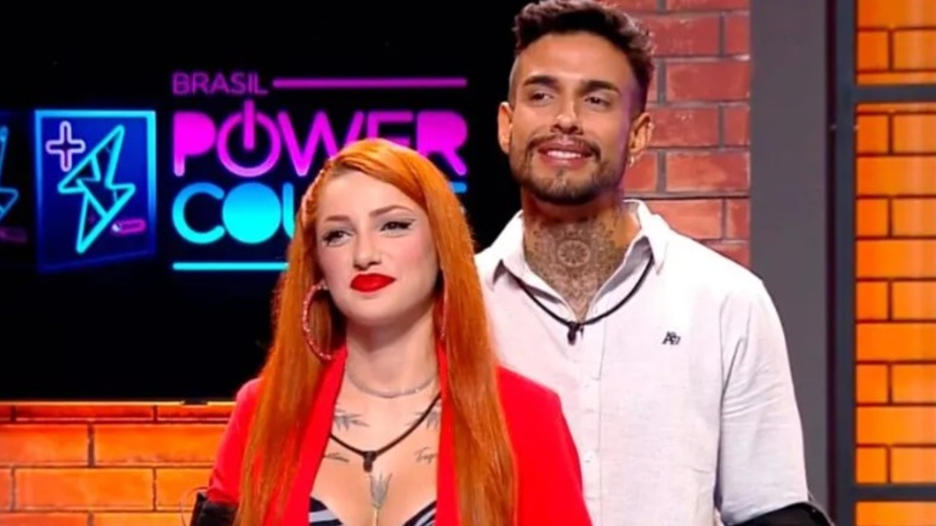 Brenda e Matheus, campeões do Power Couple