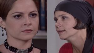 Catarina (Adriana Esteves) e Marcela (Drica Moraes) - Créditos: Reprodução/ Globo