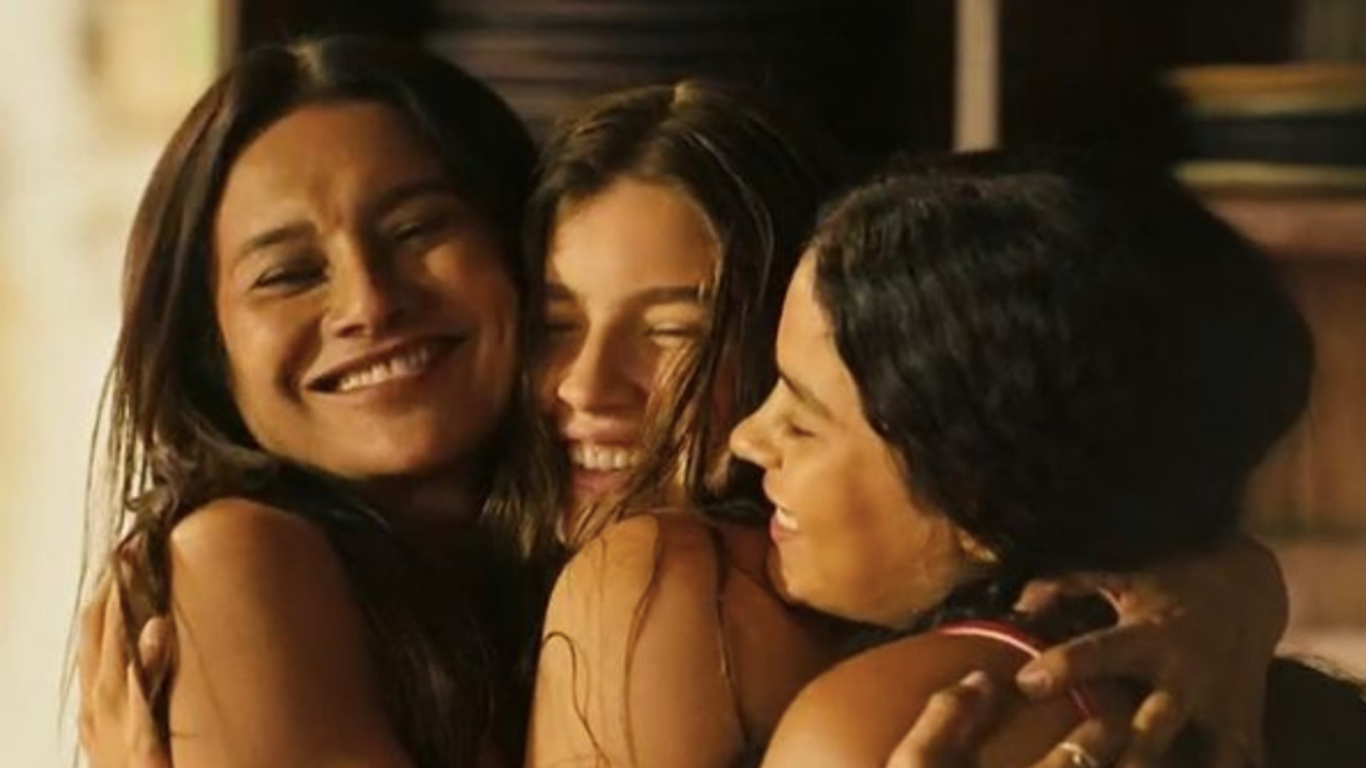 Dira Paes, Alanis Guillen e Bella Campos em 'Pantanal' (Reprodução/Instagram)