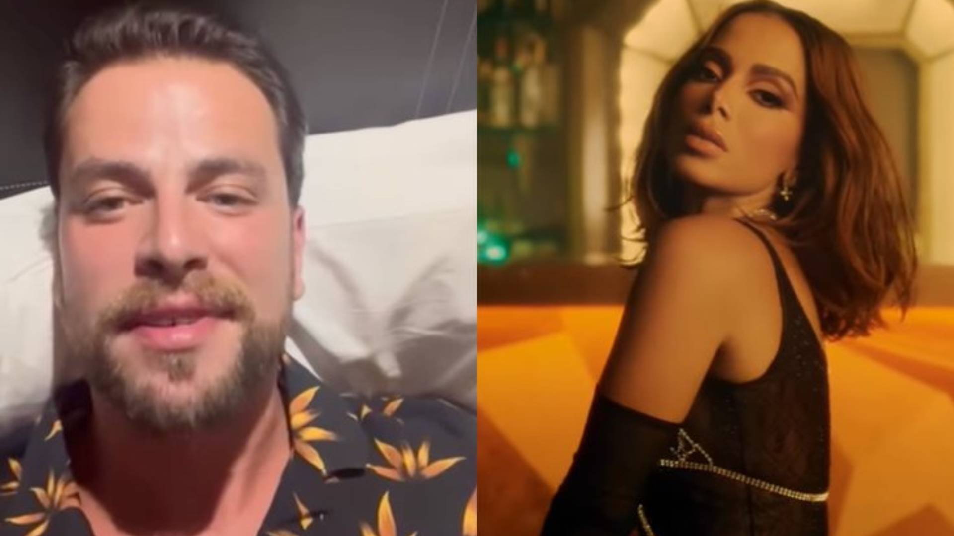 Gustavo e Anitta - Crédito: Reprodução/ Instagram