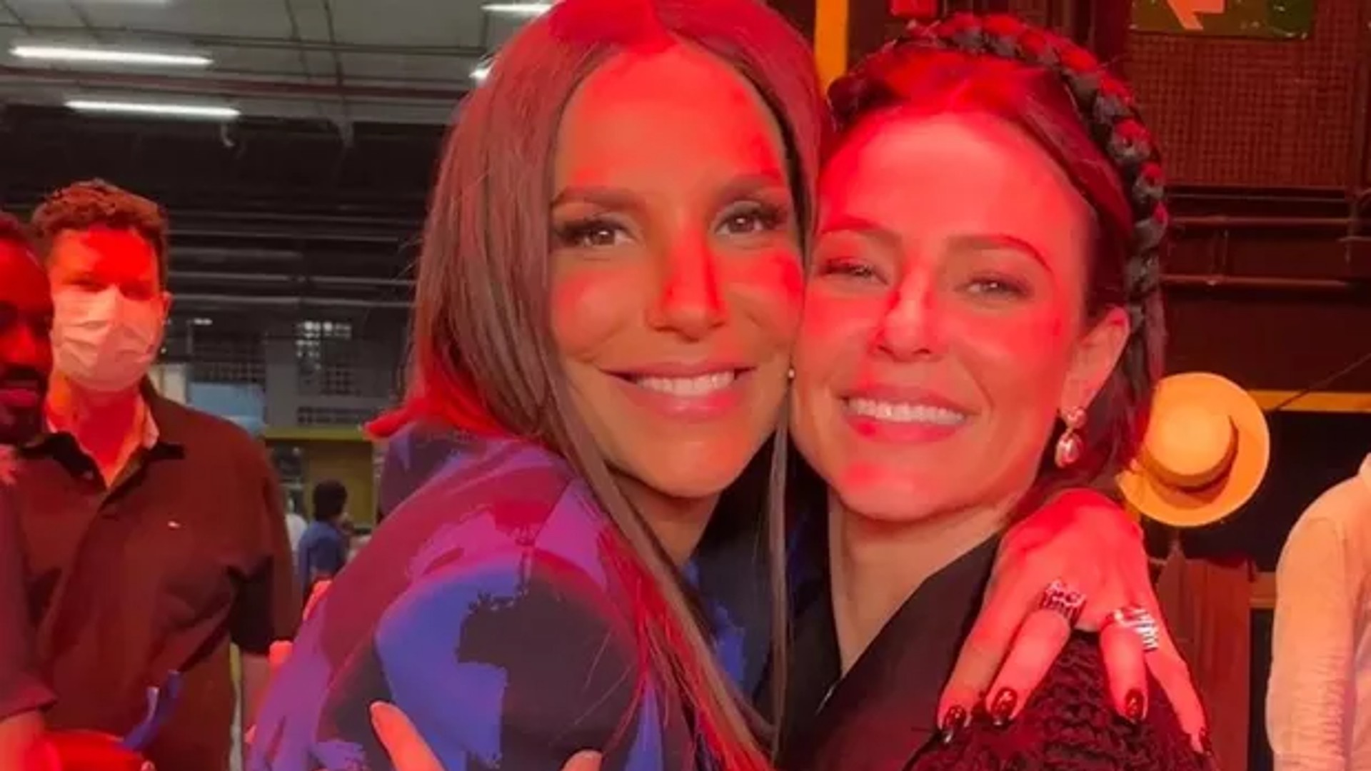 Ivete Sangalo e Paolla Oliveira (Reprodução/Instagram)