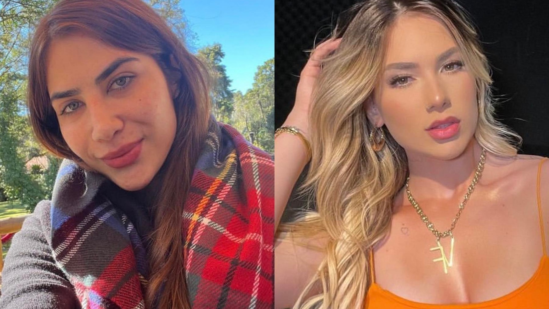 Jéssica Beatriz Costa e Virginia Fonseca