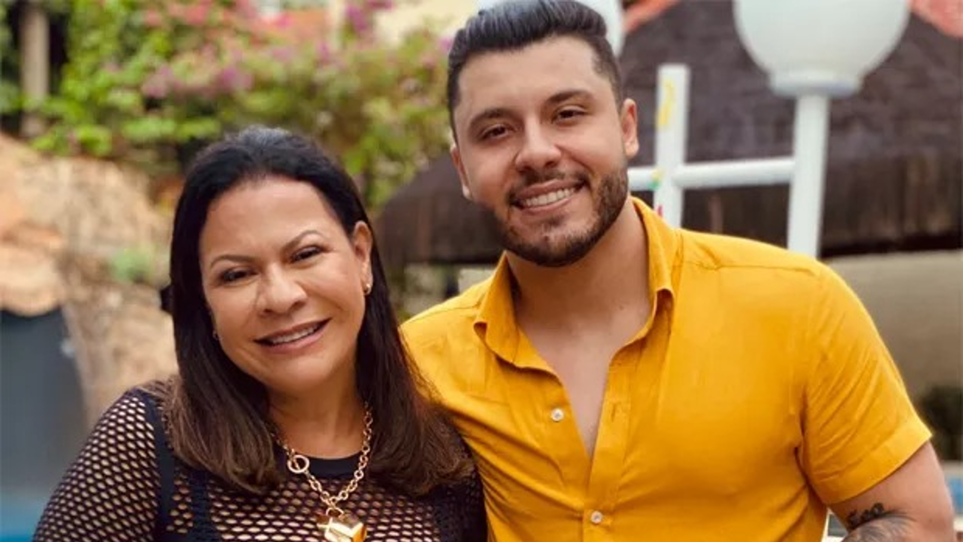 Ruth, mãe de Marília, e Murilo Huff - Créditos: Reprodução