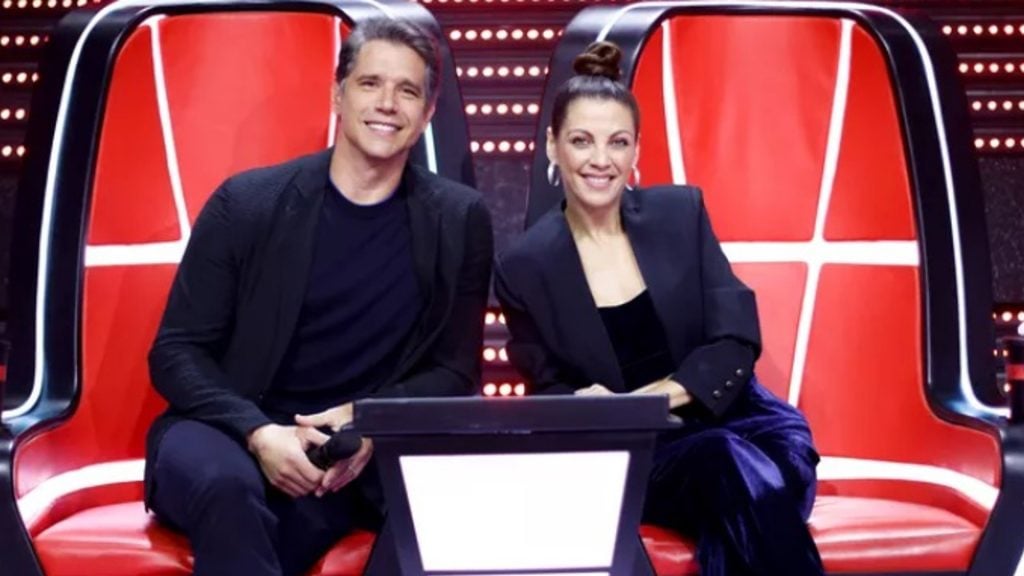 Marcio Garcia e Thalita Rebouças no "The Voice Kids"