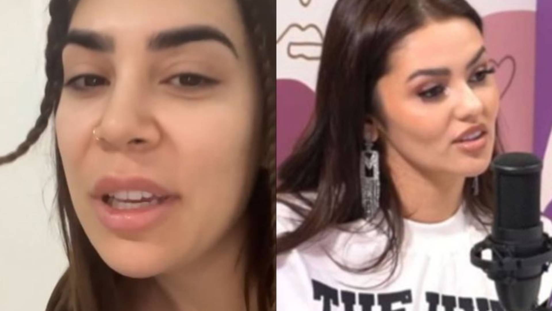 Naiara Azevedo e Eslovênia - Crédito: Reprodução/ Instagram / Youtube