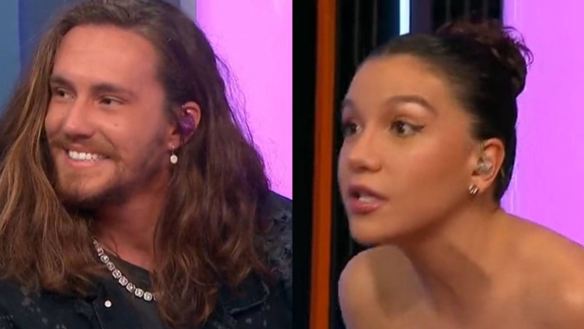 Vitor Kley e Priscilla Alcântara - Crédito: Reprodução/ Multishow
