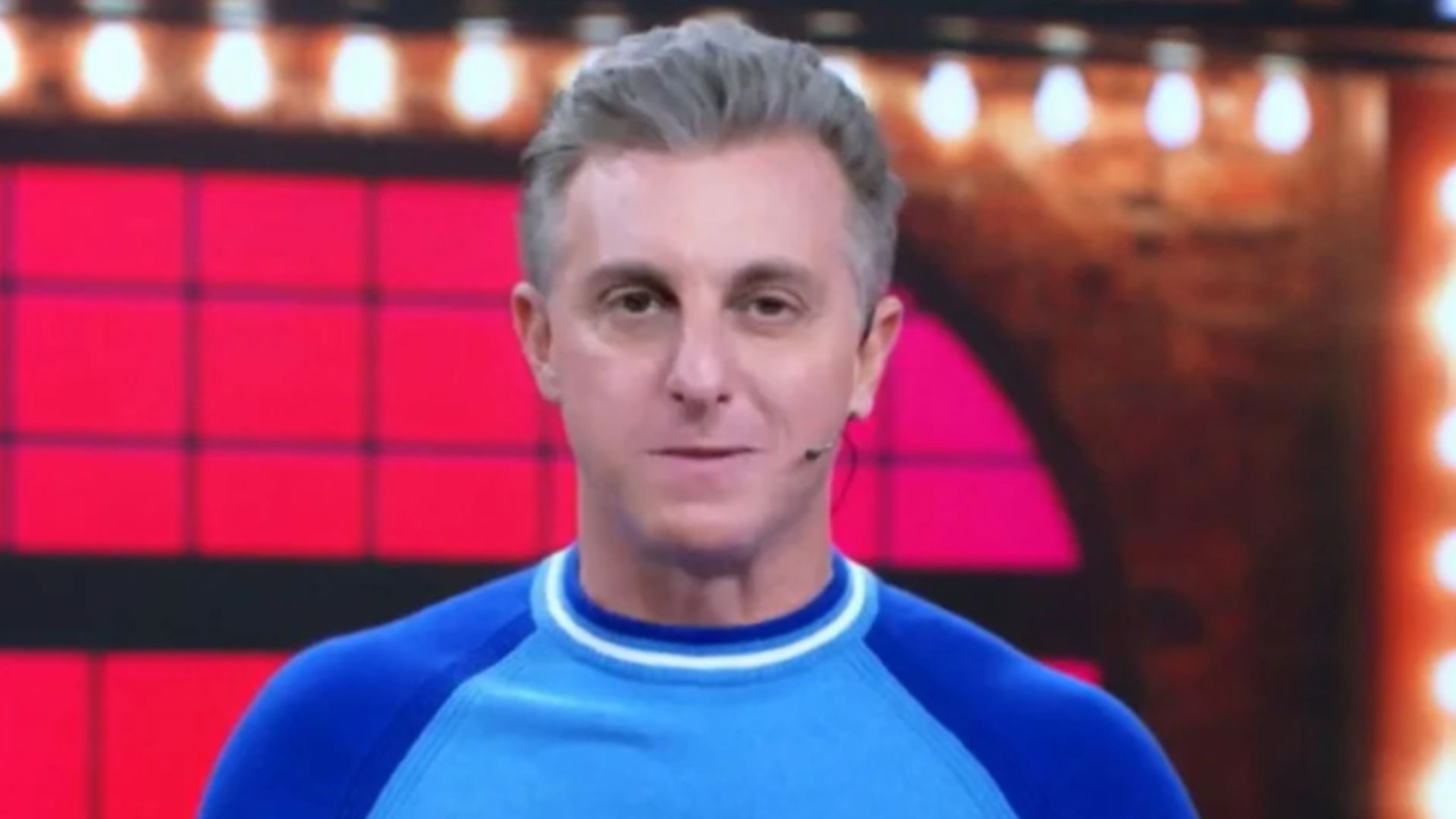 Luciano Huck no 'Domingao'. Reprodução/TV Globo