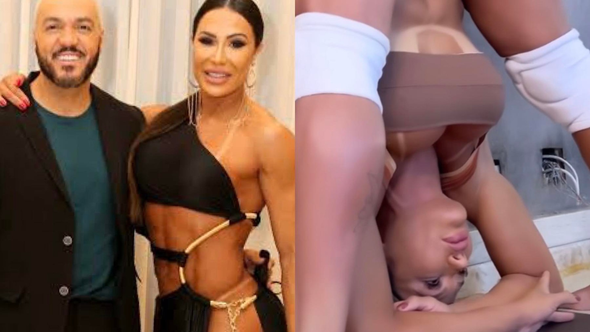 Belo e Gracyanne Barbosa