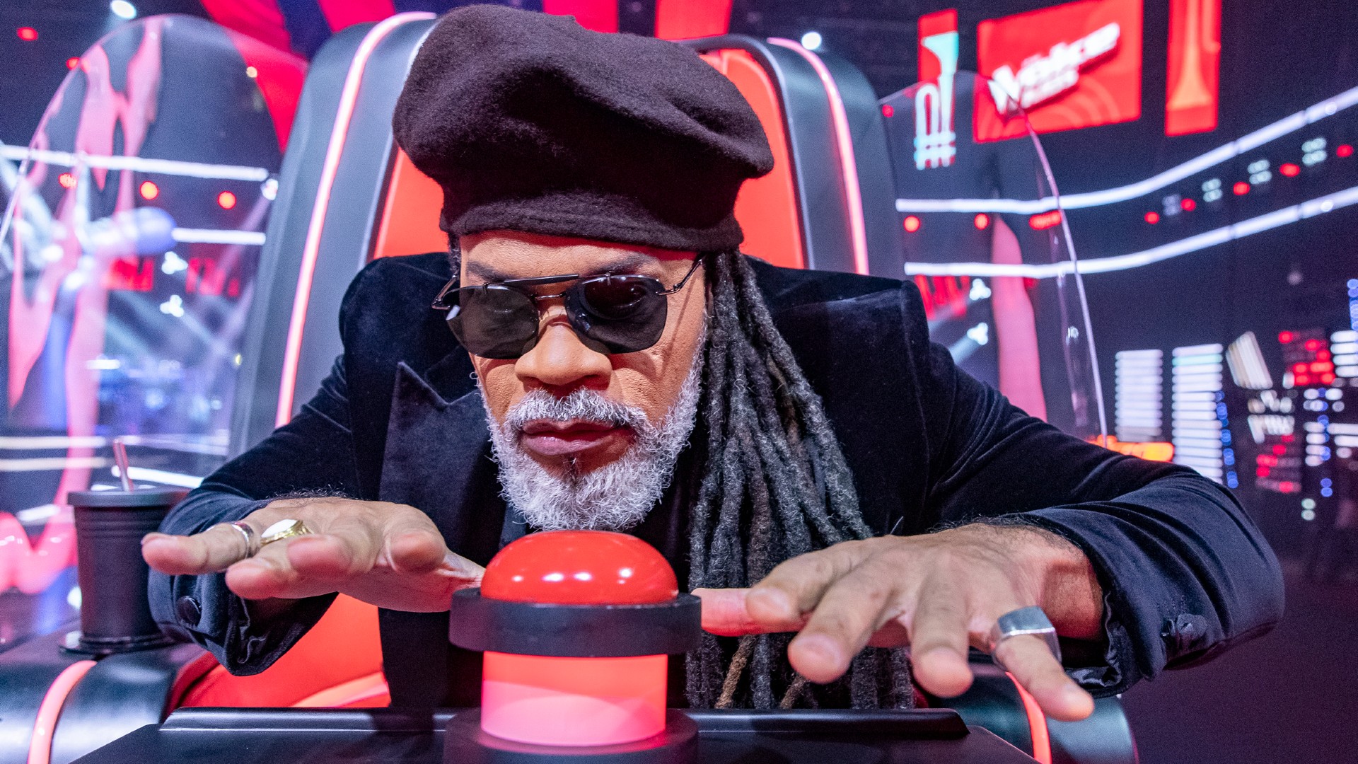 Carlinhos Brown no 'The Voice Brasil'