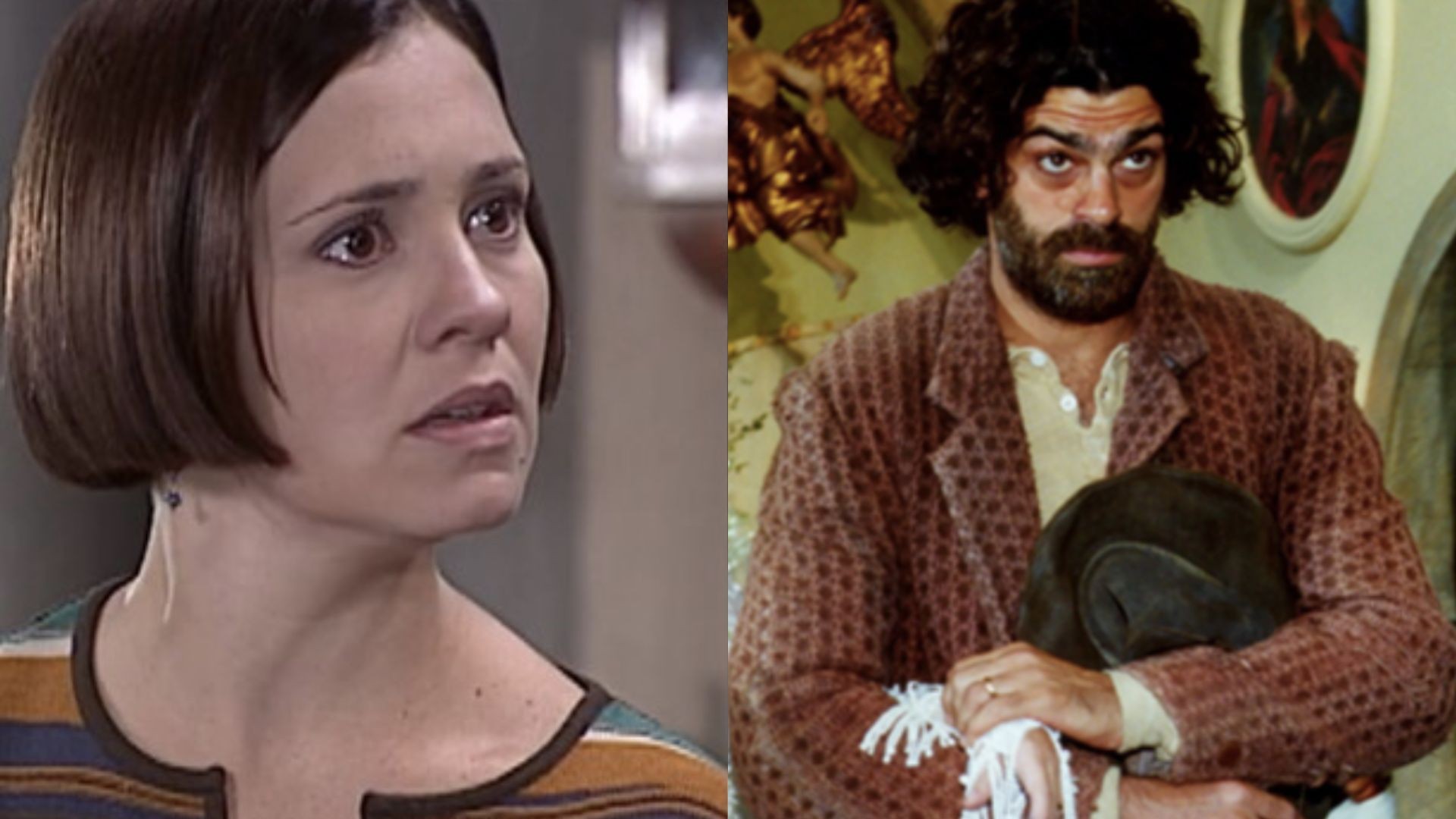 Catarina e Petruchio em 'O Cravo e a Rosa' (Reprodução/TV Globo)