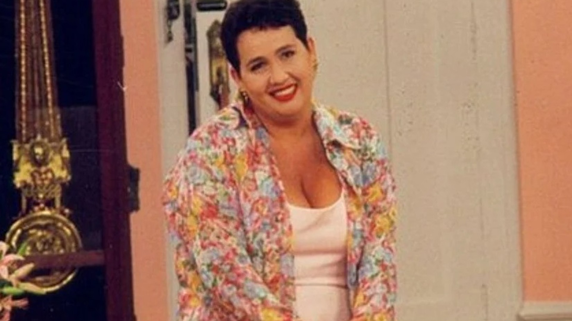 Claudia Jimenez em 'Sai de Baixo'