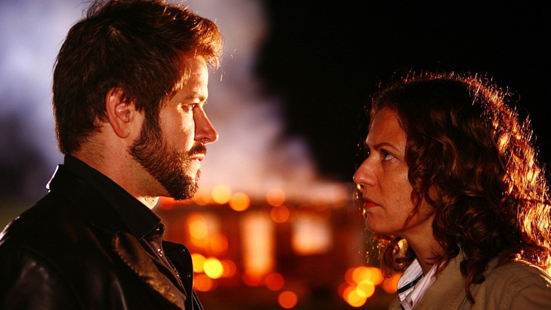 Dodi (Murilo Benício) e Flora (Patrícia Pillar) em 'A Favorita' (Reprodução/TV Globo)